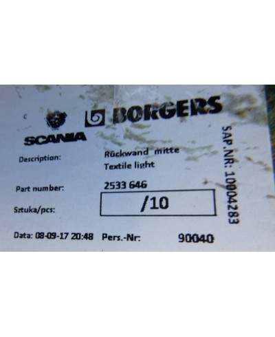 Scania R Tapicerka 2533646