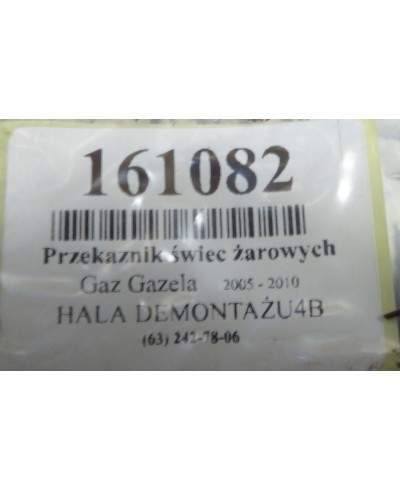 Gaz Gazela 2010 Przekaznik świec żarowych 0281003018 2.7 TD KOD SILNIKA ADCR