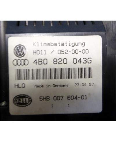 Panel sterowania nawiewem climatronic 4B0820043G Audi A6 1997