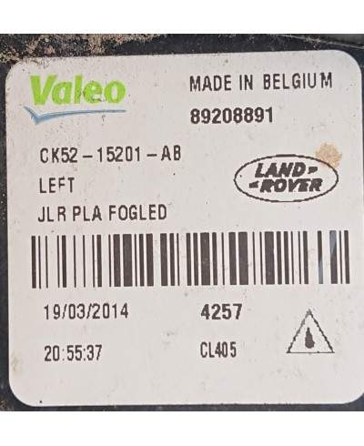 Land Rover Range Halogen Lewy CK52-15201-AB (89208891)