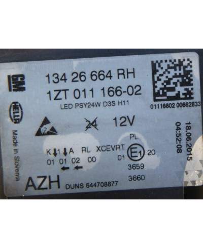 Opel Insignia Reflektor Prawy 13426664RH