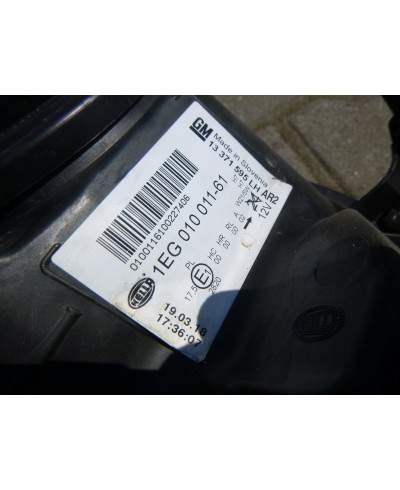 Opel Astra J Reflektor Lewy 13371595