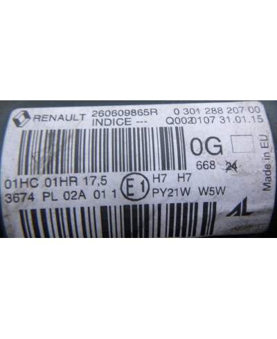 Renault Megane III Reflektor Lewy 260609865R