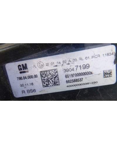 Opel Astra K Reflektor Prawy 39047199