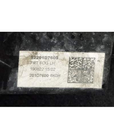 Hyundai Tucson Halogen Lewy 92201D7600