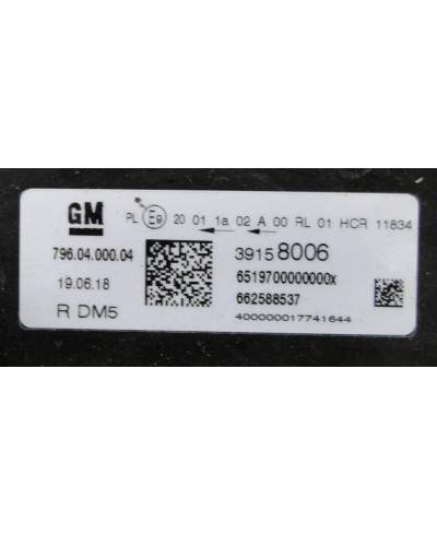 Opel Astra K Reflektor Prawy 39158006