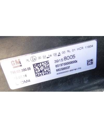Opel Astra K Reflektor Lewy 39158005