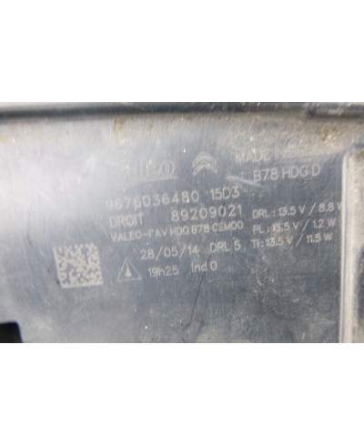 Citroen C4 Picasso Lampa Jazdy Dziennej 9676036480