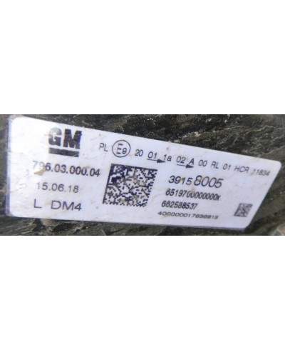 Opel Astra K Reflektor Lewy 39158005