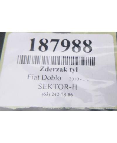 Fiat Doblo Zderzak Tył 735473499