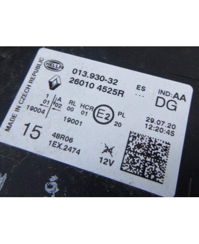 Renault Captur Reflektor Prawy 260104525r