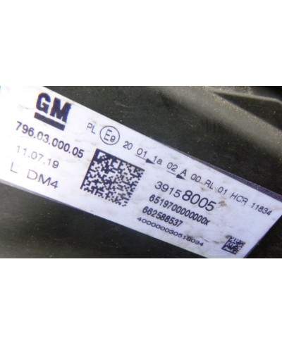 Opel Astra K Reflektor Lewy 39158005