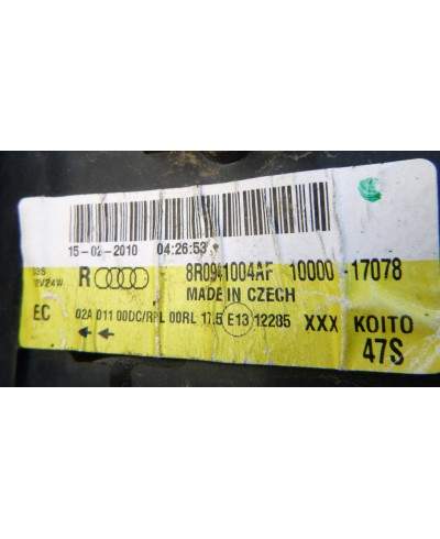 Audi Q5 Reflektor Prawy 8r0941004af