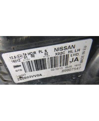Nissan Note Reflektor Lewy 260603vv0a