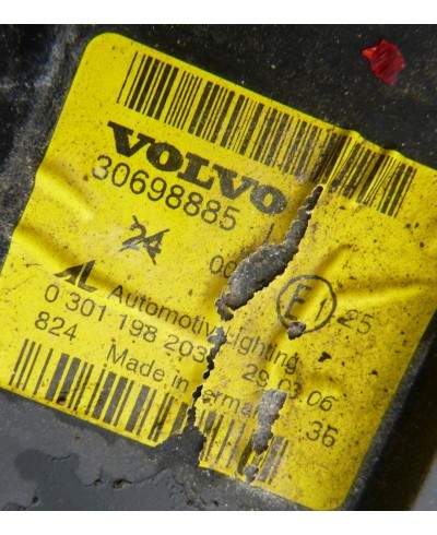 Volvo V50 Reflektor Lewy 30698885