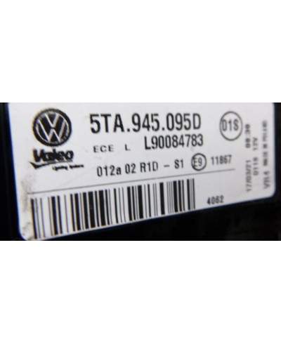VW Touran Lampa Tył Lewa 5ta945095d