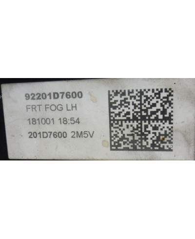 Hyundai Tucson Halogen Lewy Nr OE:92201d7600