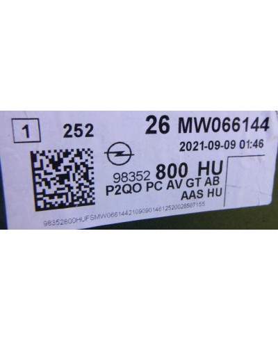 Opel Mokka Zderzak Przód 98352800hv