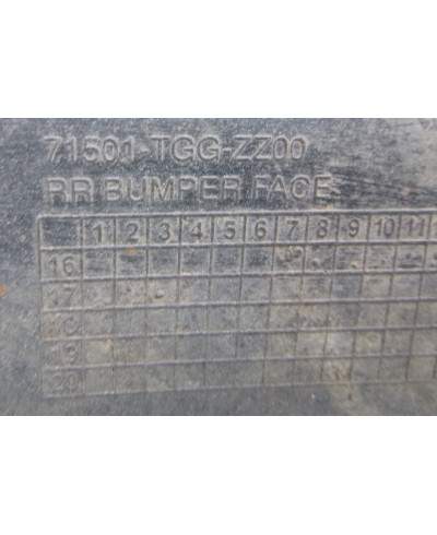 Honda Civic Zderzak Tył 71501tggzzoo