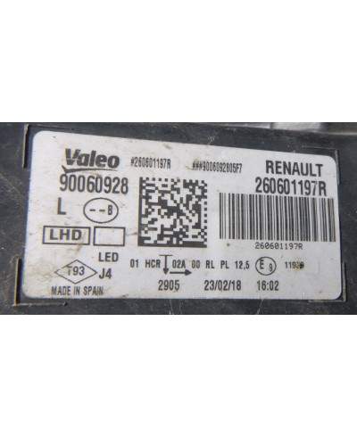 Renault Megane IV Reflektor Lewy 260601197r