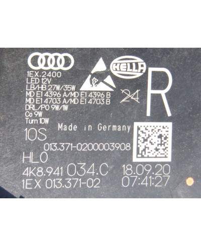 Audi A7 Reflektor Prawy 4k8941034c