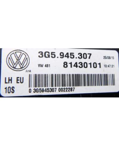 VW Passat B8 Lampa Tył Lewa w Klapę 3g5945307