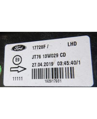Ford Courier Reflektor Prawy jt7613w029cd