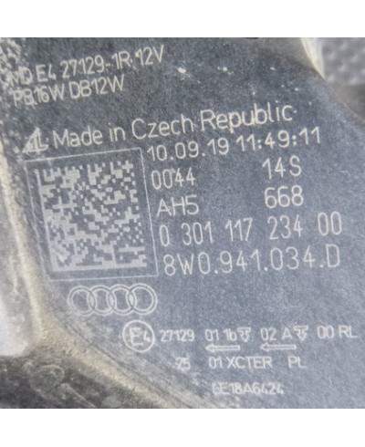 Audi A4 B9 Reflektor Prawy 8w0941034d