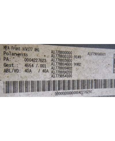 Mercedes A W177 Zderzak Przód a1778853600