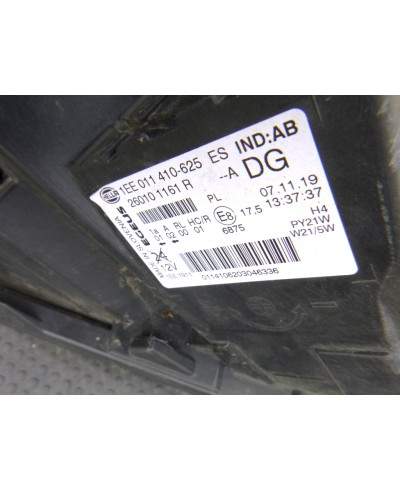 Renault Trafic Reflektor Prawy 260101161r